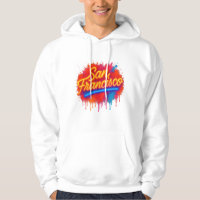 San Francisco Neon Splash Street Art T-Shirt