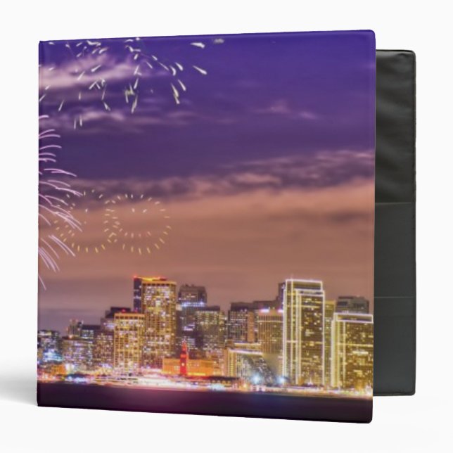 San Francisco New Year Fireworks Binder (Front/Inside)