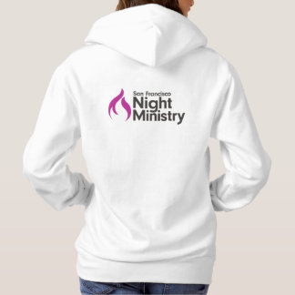 San Francisco Night Ministry Hoodie - White