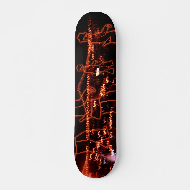 San Francisco Night Skateboard (Front)