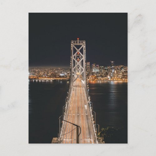 San Francisco Oakland Bay Bridge Postcard