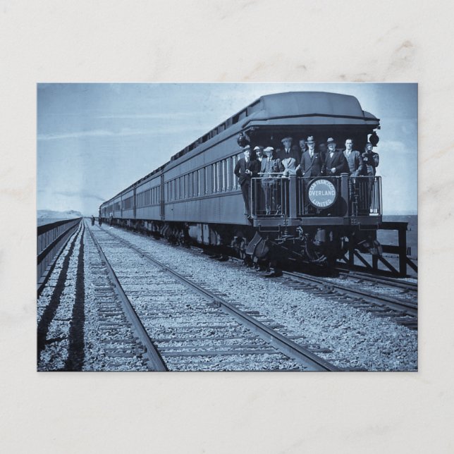 San Francisco Overland Limited Southern Pacific RR Postcard (Front)