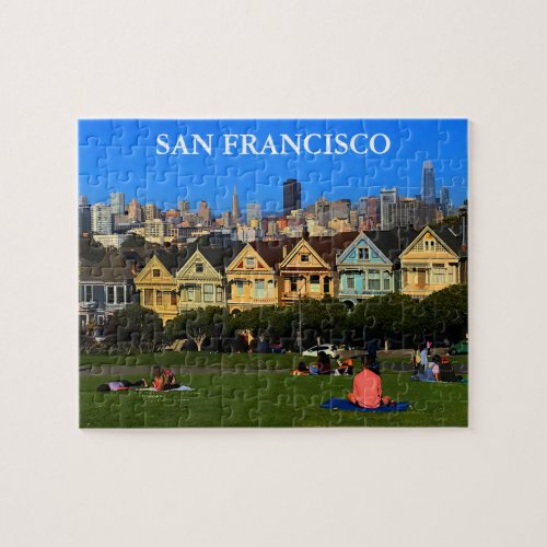 San Francisco Painted Ladies 1 Jigsaw Puzzle