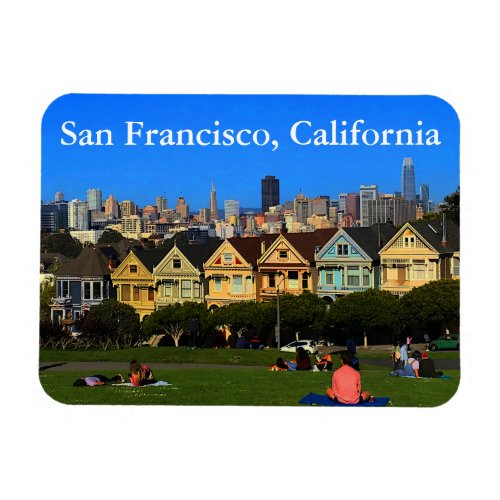 San Francisco Painted Ladies 1 Magnet