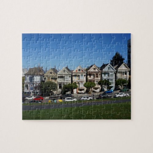 San Francisco Painted Ladies 4 Jigsaw Puzzle