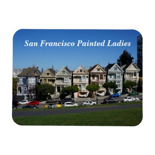 San Francisco Painted Ladies 4 Magnet