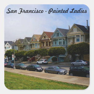 San Francisco Painted Ladies #5-2 Stickers