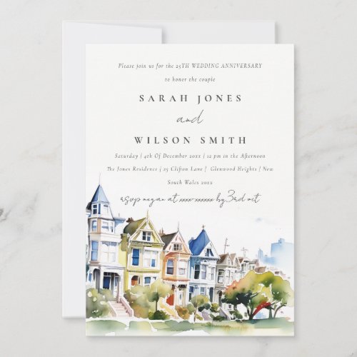San Francisco Painted Ladies Wedding Anniversary
