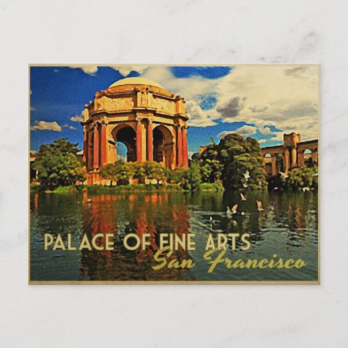 San Francisco Palace Fine Arts Postcard