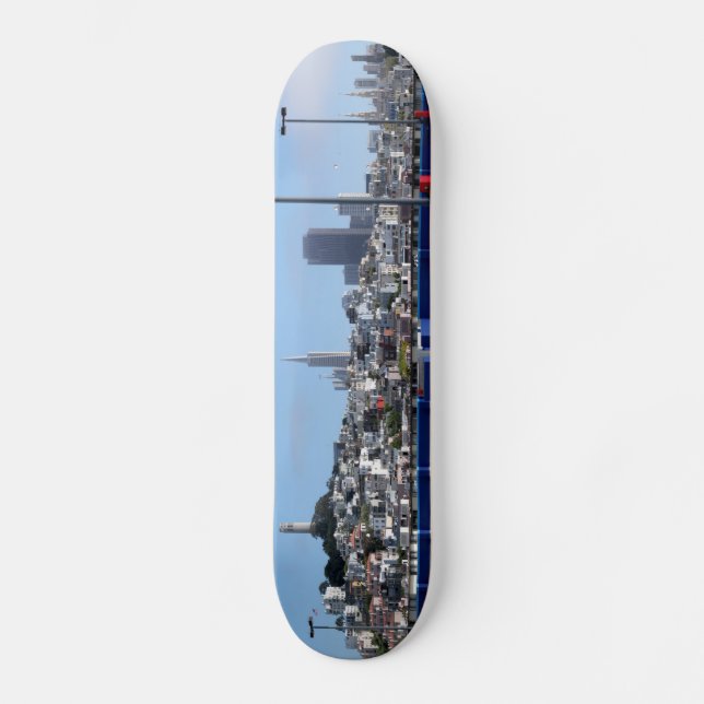 San Francisco Panorama Skateboard Deck (Front)