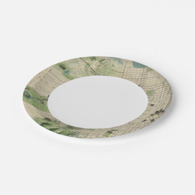 San Francisco Paper Plates (Angled)