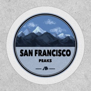 San Francisco Peaks Arizona Camping Patch