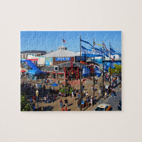 San Francisco Pier 39 12 Jigsaw Puzzle