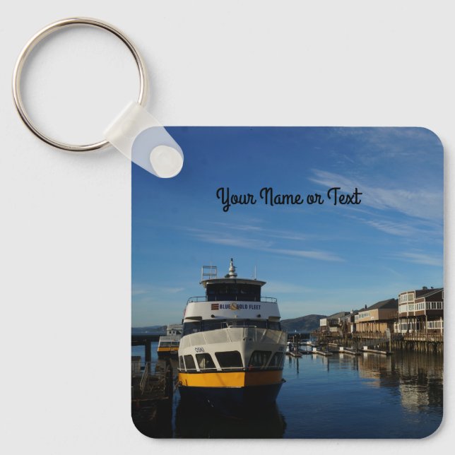 San Francisco Pier 39 #6 Keychain (Front)