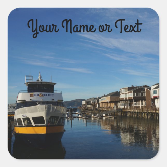 San Francisco Pier 39 #6 Stickers (Front)