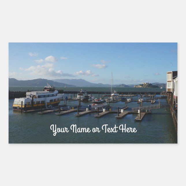 San Francisco Pier 39 #9 Stickers (Front)