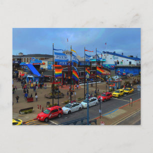 San Francisco Pier 39 Pride #1 Postcard
