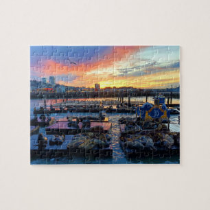 San Francisco Pier 39 Sea Lions #8 Jigsaw Puzzle
