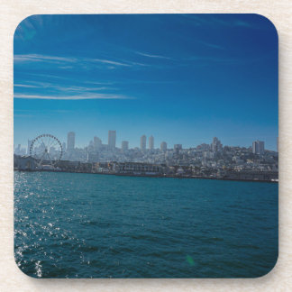 San Francisco Pier 39 Waterfront Photograph Beverage Coaster