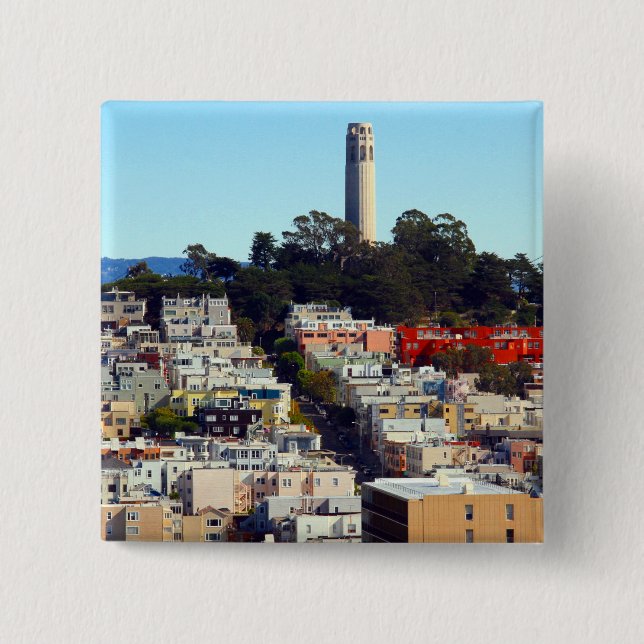 san francisco pioneer park button (Front)