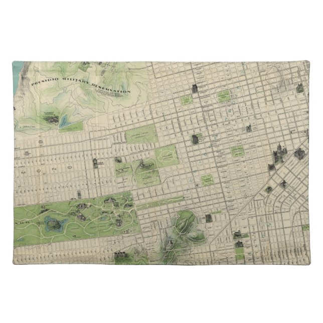 San Francisco Placemat (Front)