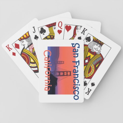 SAN FRANCISCO POKER CARDS