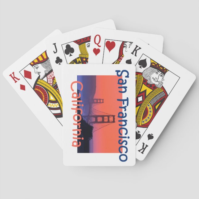 SAN FRANCISCO POKER CARDS (Back)