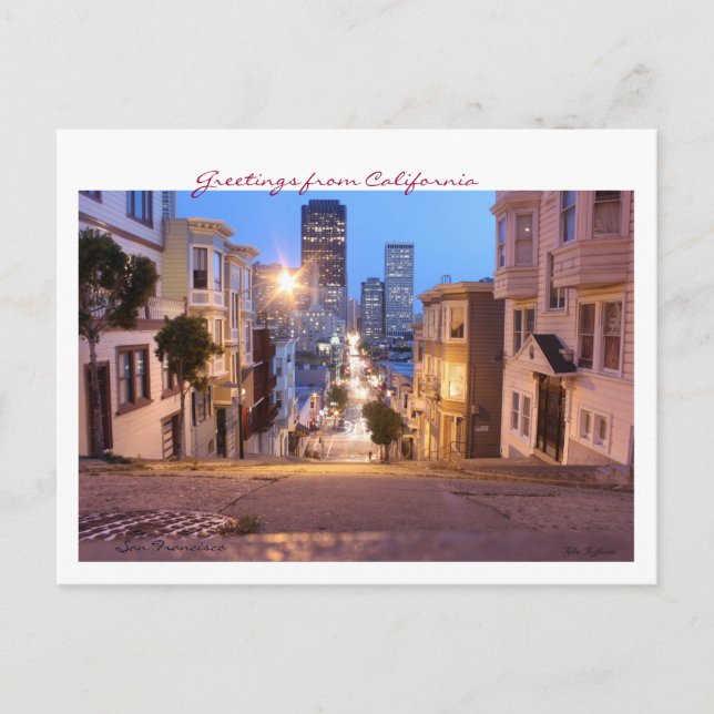 San Francisco Postcard (Front)
