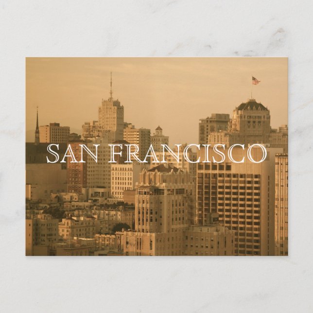 SAN FRANCISCO POSTCARD (Front)