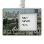 San Francisco Postcard Row City Scene Photography Ornament