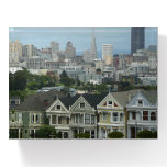 San Francisco Postcard Row City Scene Photography Paperweight