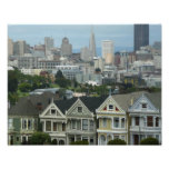 San Francisco Postcard Row City Scene Photography Photo Print