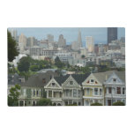 San Francisco Postcard Row City Scene Photography Placemat