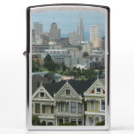 San Francisco Postcard Row City Scene Photography Zippo Lighter