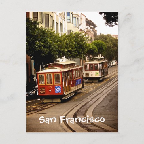 San Francisco Postcard Trolleys