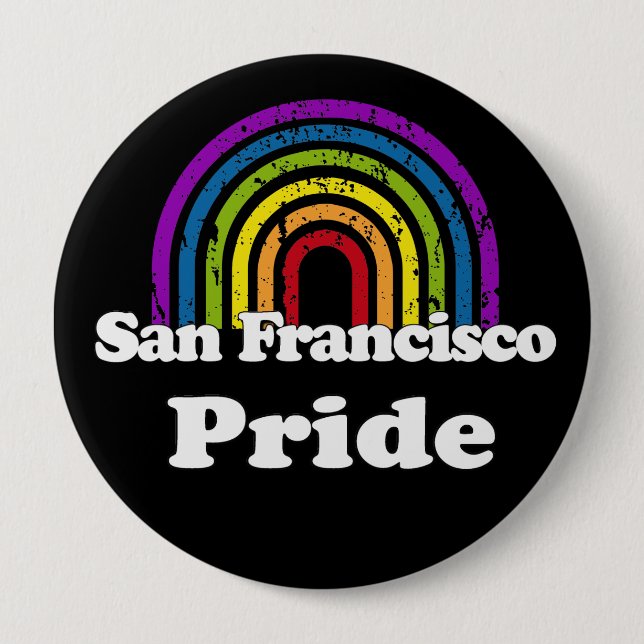 SAN FRANCISCO PRIDE BUTTON (Front)