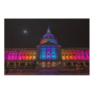 San Francisco Pride Wood Wall Art