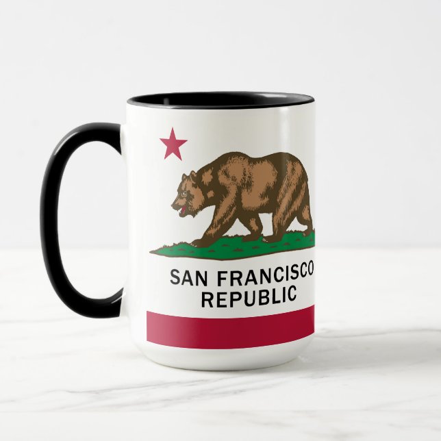 San Francisco Republic 15oz Mug (Left)