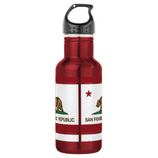 San Francisco Republic Flag Stainless Steel Water Bottle