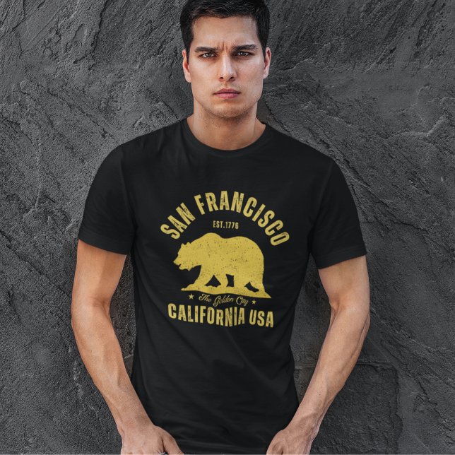 San Francisco Retro California Travel T-Shirt (Creator Uploaded)