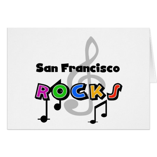 San Francisco Rocks Cards (Front Horizontal)