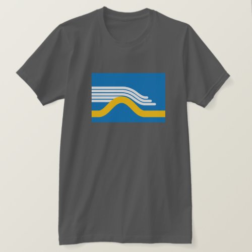 San Francisco Rolling Fog Flag T_Shirt