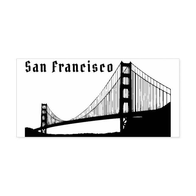 San Francisco rubber stamp (Imprint)