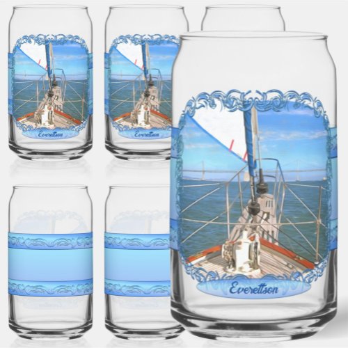 San Francisco Sailing 0869 Can Glass