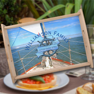 San Francisco Sailing 0869 Family Serving Tray