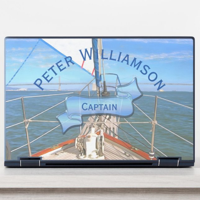 San Francisco Sailing 0869 HP Laptop Skin (Creator Uploaded)