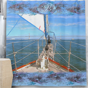 San Francisco Sailing 0869 Shower Curtain
