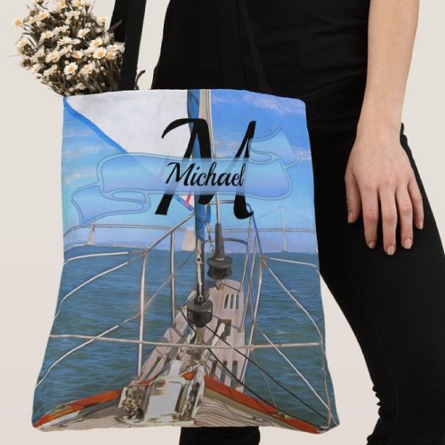 San Francisco Sailing 0869 Tote Bag