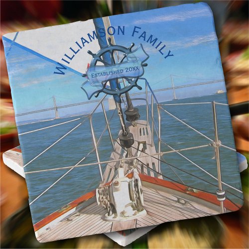 San Francisco Sailing 0869 Trivet