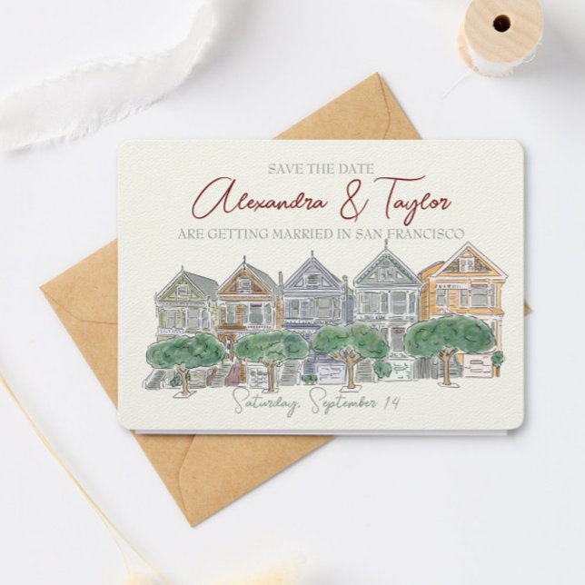 San Francisco Save The date Invitation (Creator Uploaded)